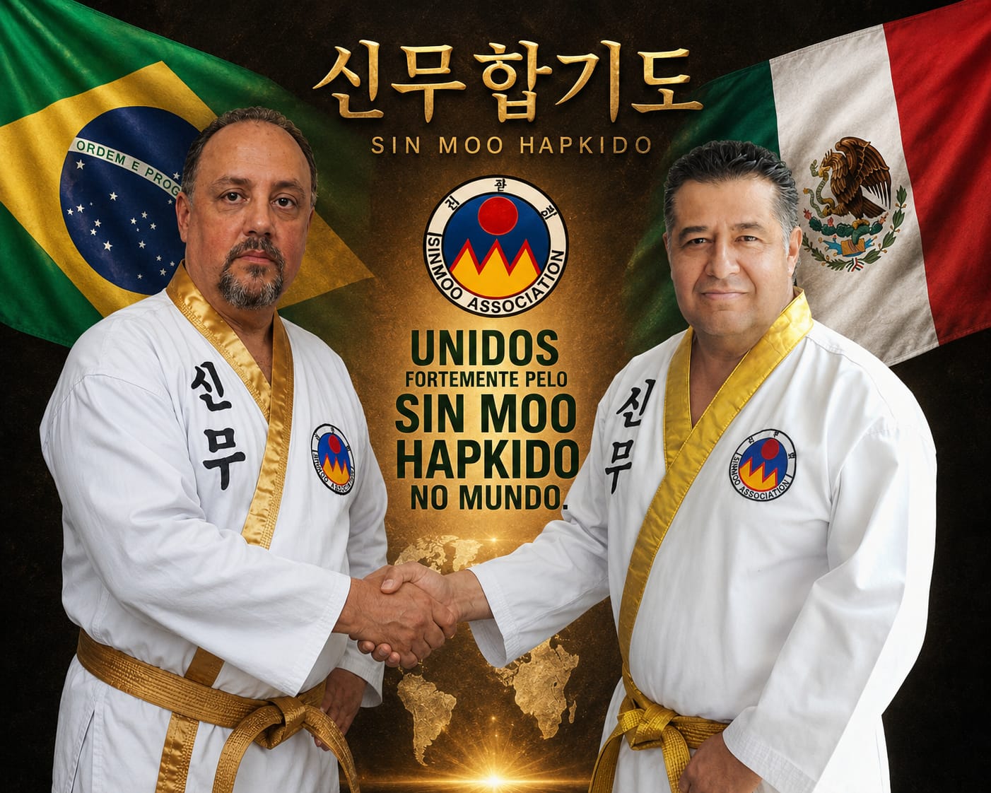 Unidos pelo Sin Moo Hapkido no mundo — Brasil e México